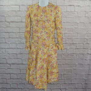 Vintage 60s Floral Dress